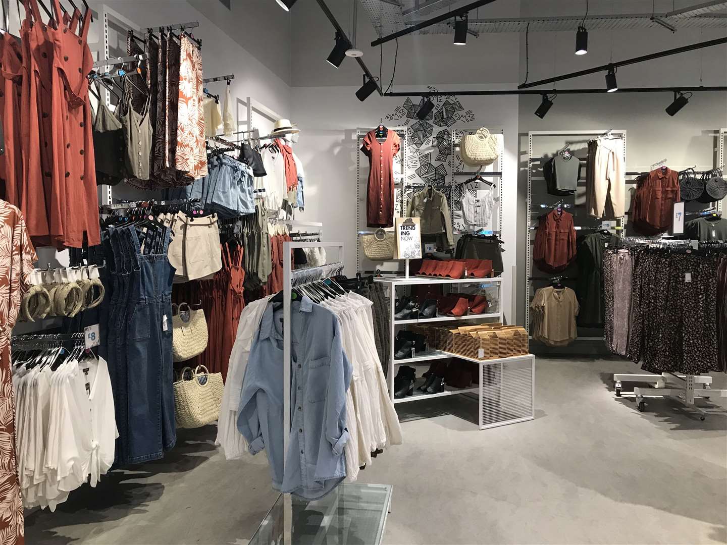 Inside new Primark shop at Bluewater shopping centre in Greenhithe