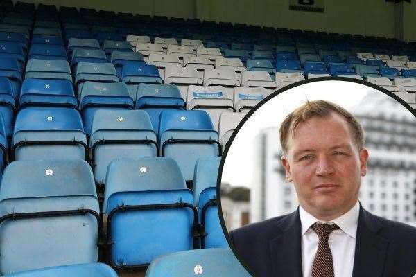 Kent MP Damian Collins calls for govenment support to help save football in the lower leagues (42450168)