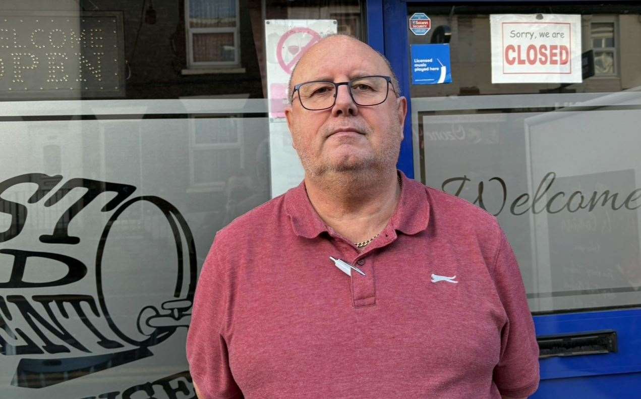 Pub landlord Dave Hallowell. Picture: Joe Harbert
