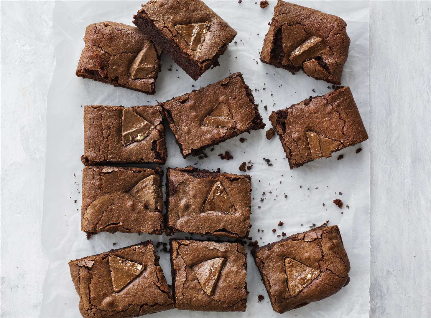 Chocolate Chunk Brownies. Credit: Waitrose & Partners.