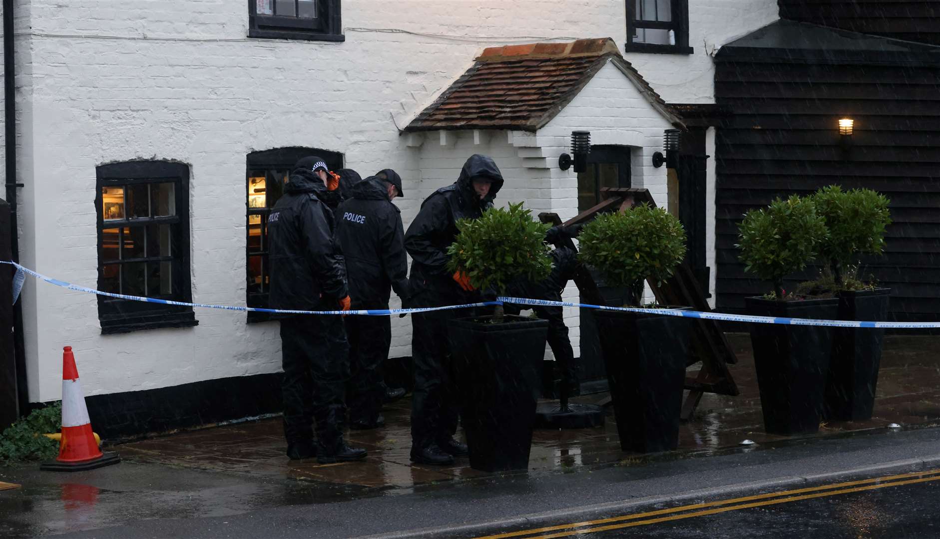 Batista has gone on trial accused of attempted murder after allegedly launching a ‘revenge attack’ on the landlord at the Cricketers in Meopham. Picture: UKNIP