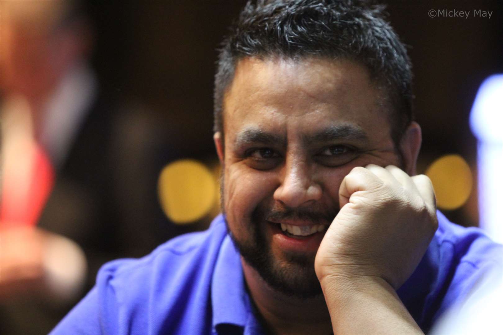 Rapinder walked away with over £70,000 from a table of world-class players. Credit: Mickey May