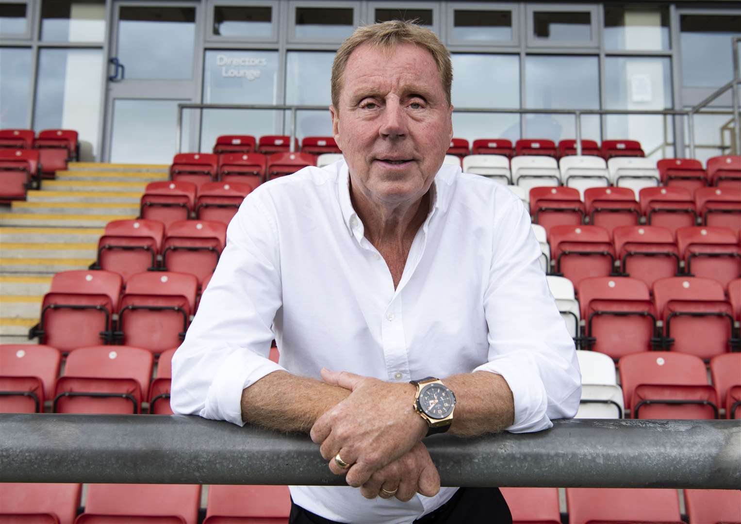 Harry Redknapp will assemble a team of ageing England footballing legends and get them into shape. Copyright ITV.