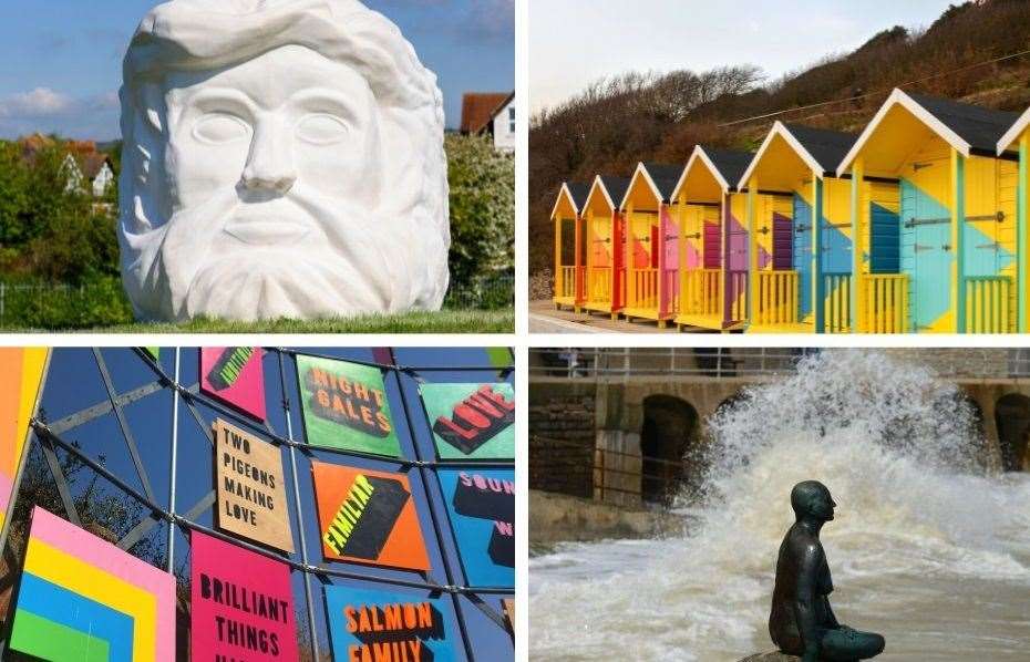 The likes of the Folkestone Triennial help pull in the crowds and get the town’s name known nationwide