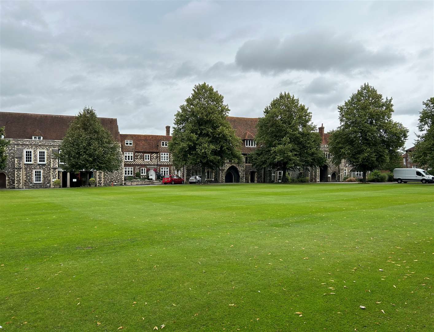 The King's School Canterbury's grounds are in the precincts of the city's cathedral