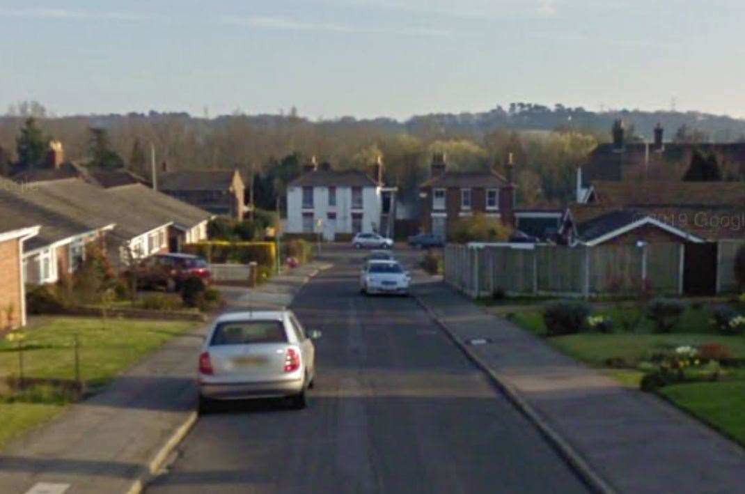 Windows and solar panels were damaged along Sleigh Road in Sturry. Picture: Google
