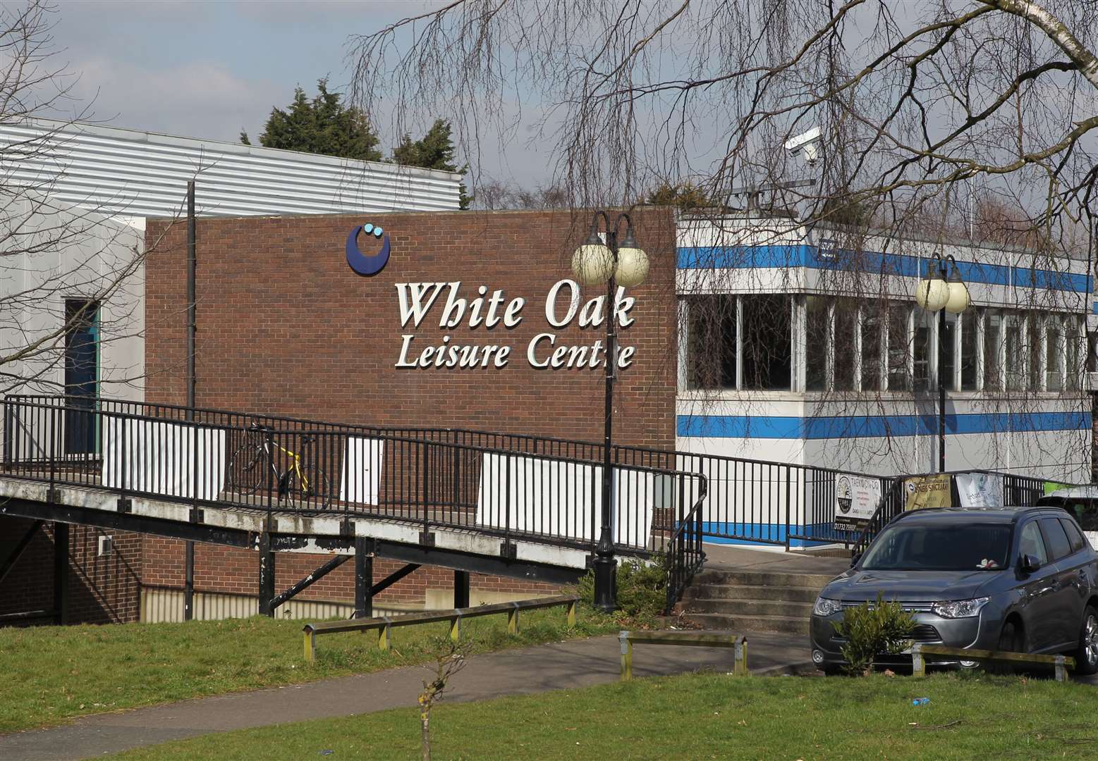 The former facilities at the White Oak Leisure Centre in Swanley which residents had campaigned to save. Picture: John Westhrop