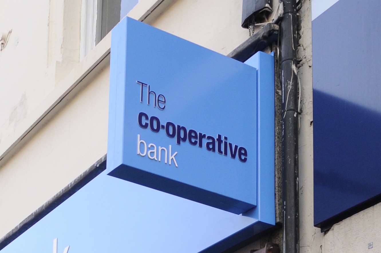 The Co-operative Bank is closing two branches in Kent
