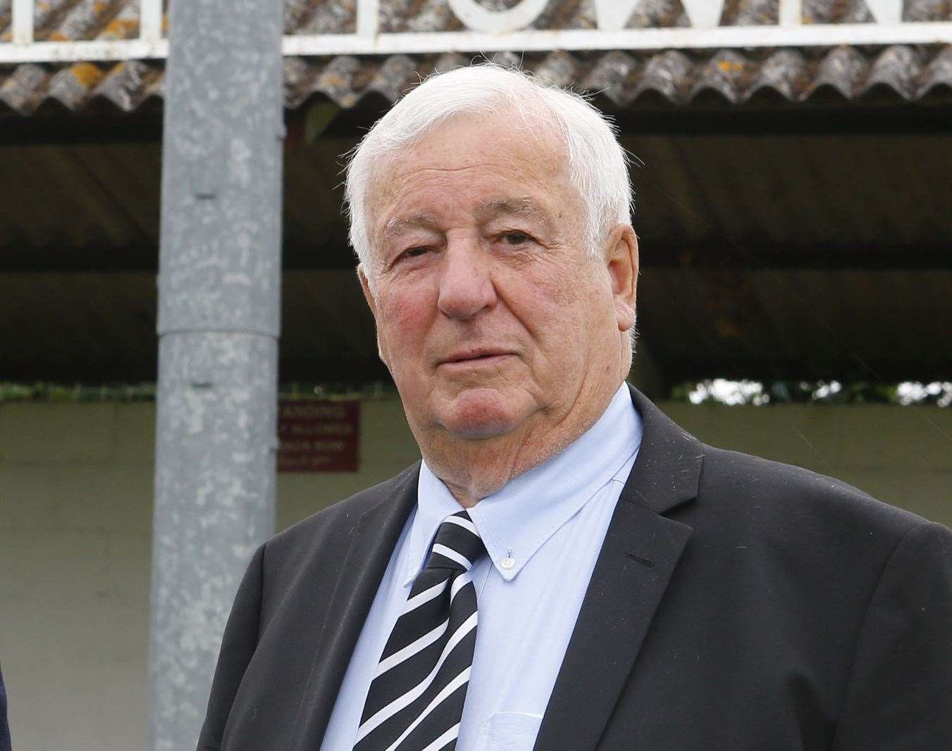 Former chairman Ray Leader is back at Salters Lane as club president. Picture: Andy Jones