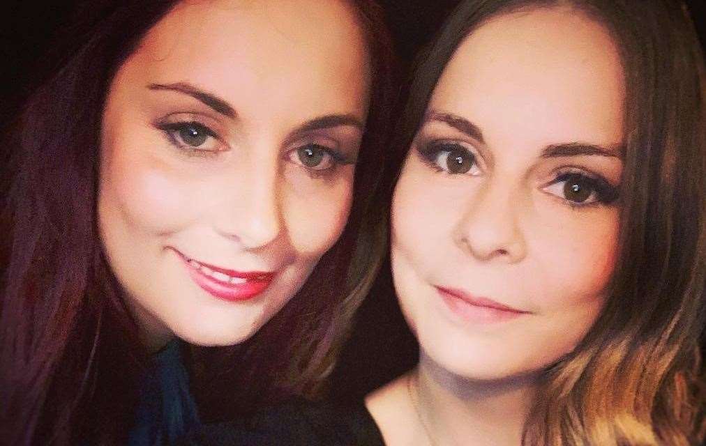 From left: Lara Paterson and her sister Claire