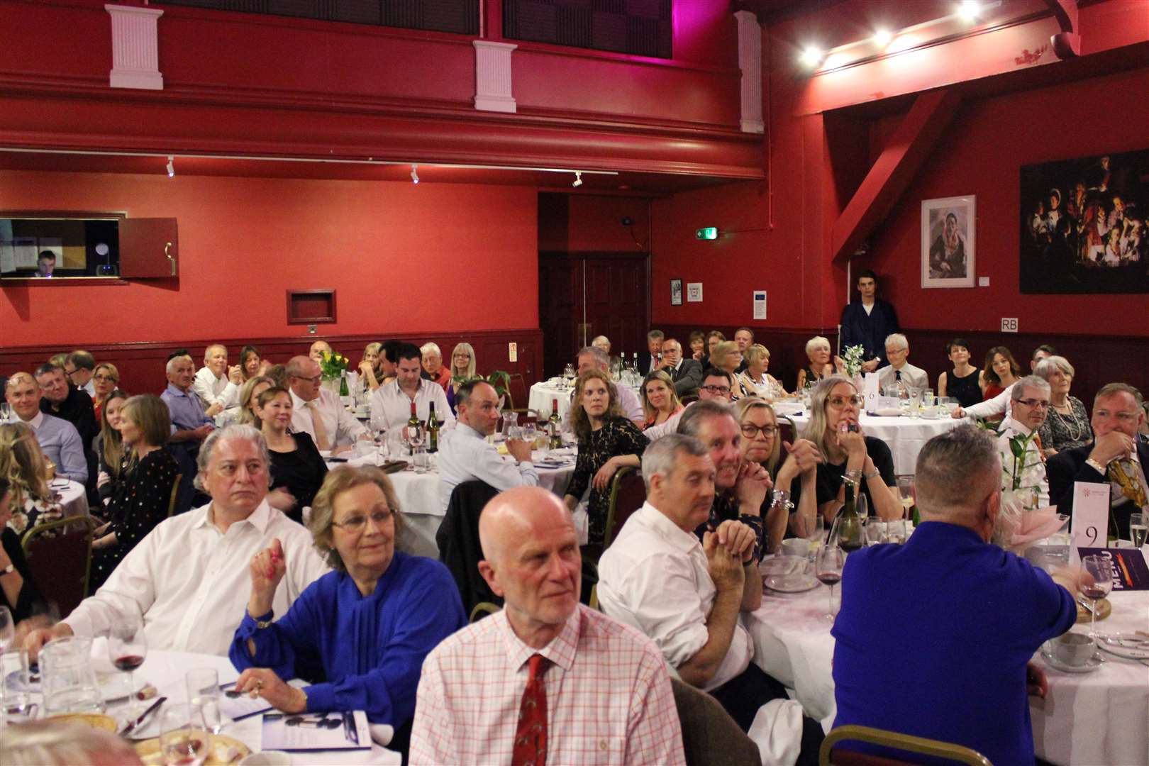 The auction of promises included a four course meal by The Dining Club at the Astor Theatre in aid of Cancer Research UK