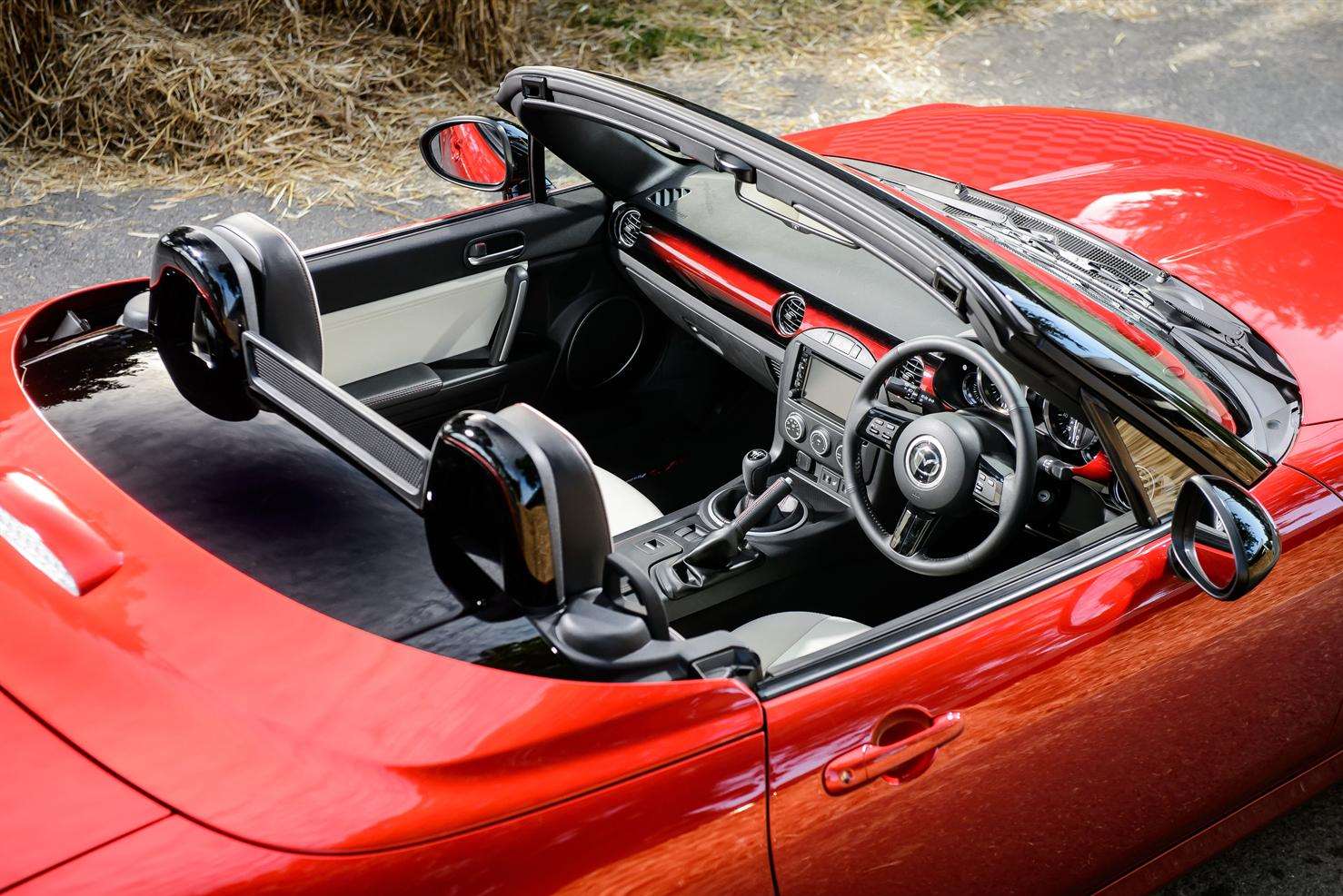 There's more room in the third generation MX-5 but finding the perfect driving position can be difficult