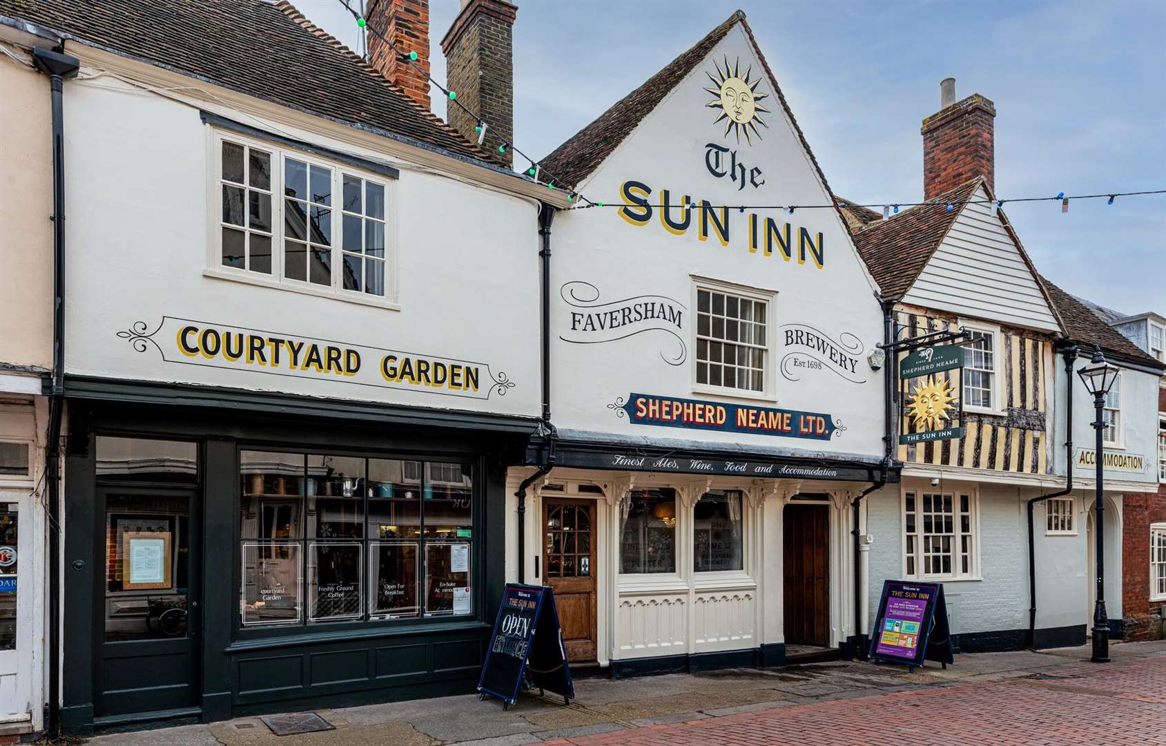 The Sun Inn in Faversham is putting on a special Scottish meal for Burns Night this January. Picture: Shepherd Neame
