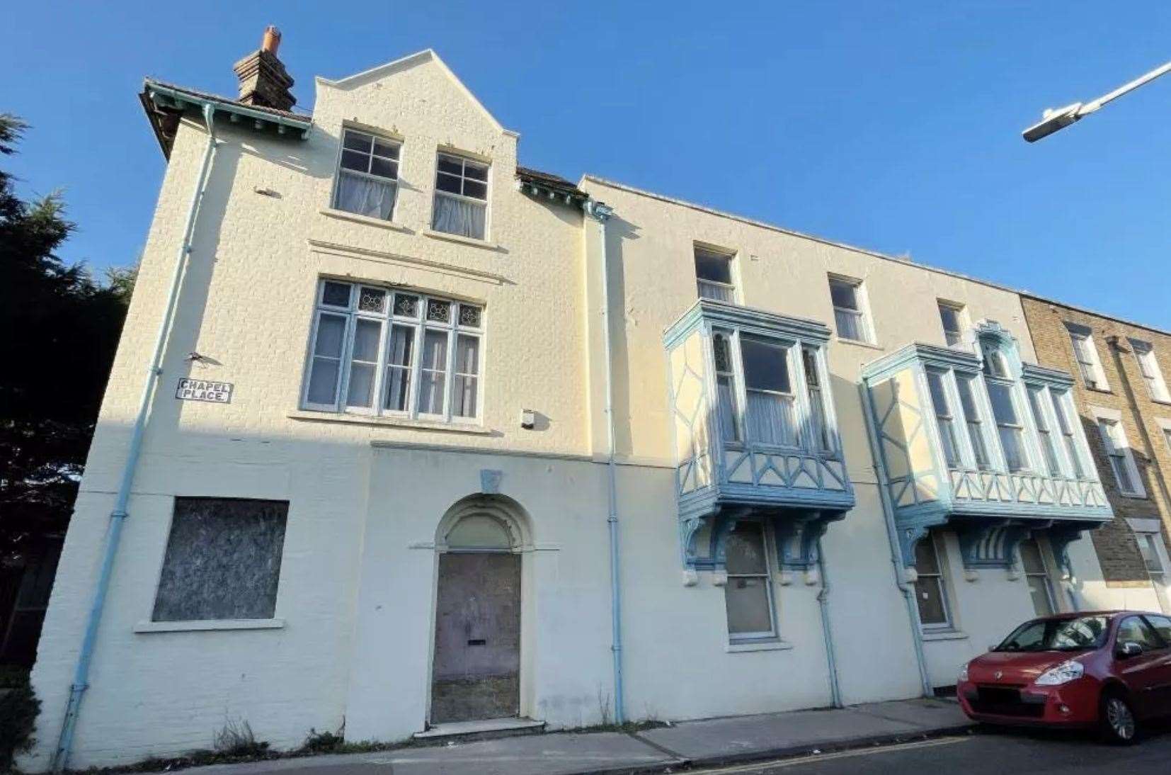 The former vicarage in Ramsgate dates back to the 18th century. Picture: Clive Emson Auctioneers