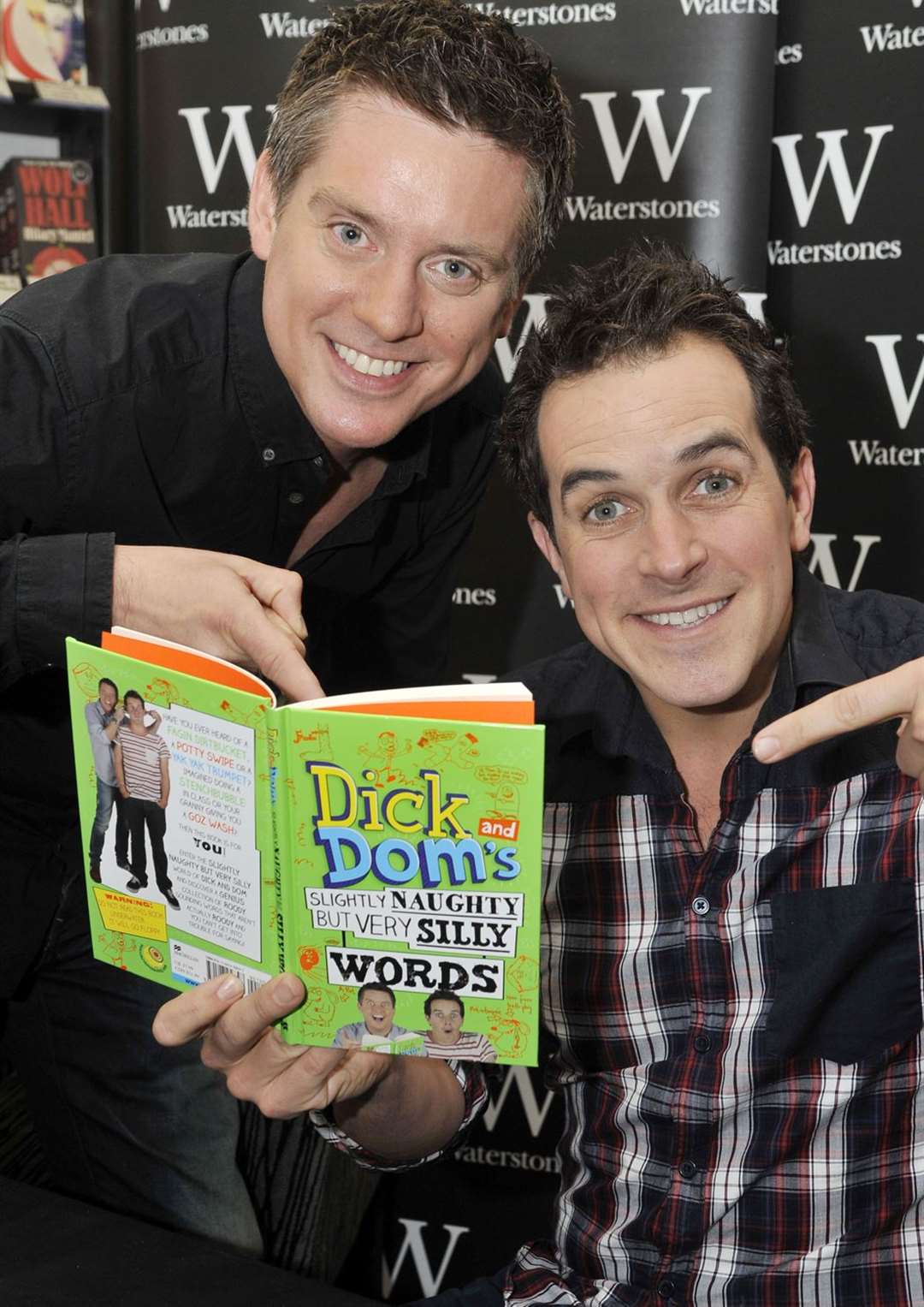 Dick and Dom at Waterstones. Picture: Nick Johnson