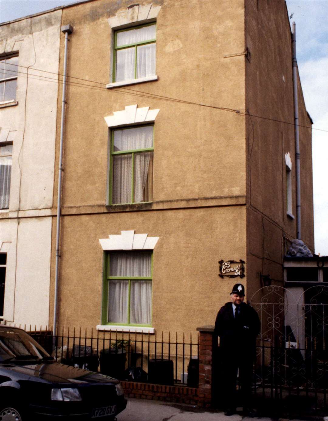 25 Cromwell Street, in Gloucester was the home of Fred and Rose West Picture: SWNS