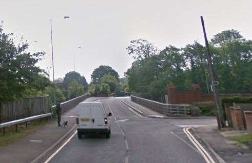 The man threatened a couple in Robin Hood Lane, Blue Bell Hill
