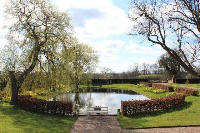 The lily pond, Godinton House & Gardens