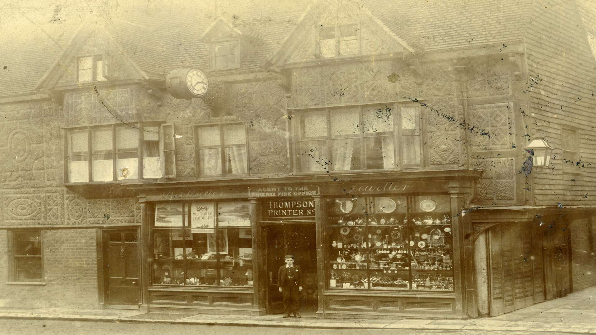 The building in the early 1900s