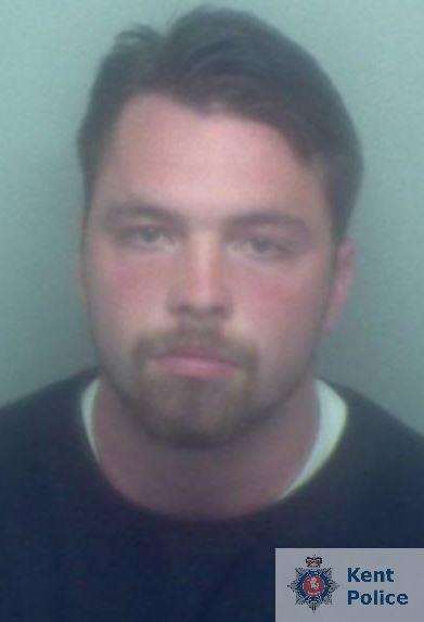 John Paterson, 26, from Strood, has been locked up for two-and-a-half years.
