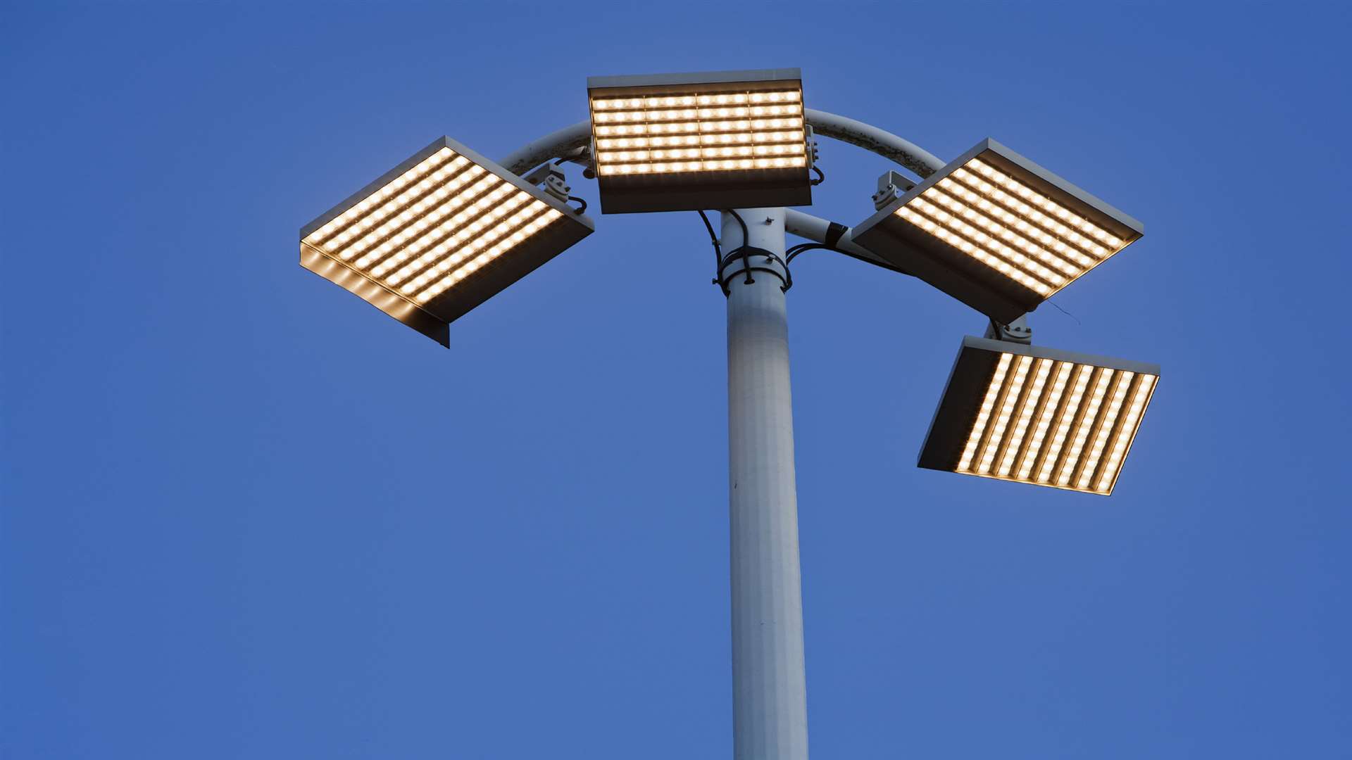 An LED street light