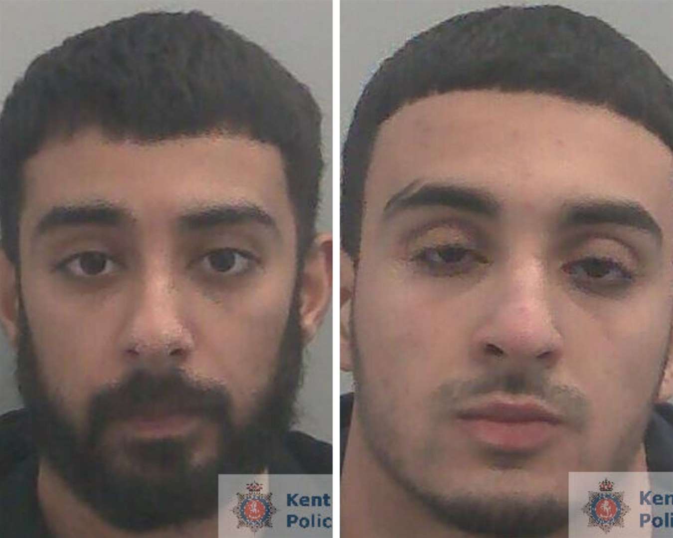 Imaan Farjani, left, and his brother Younis Farjani have been jailed. Picture: Kent Police