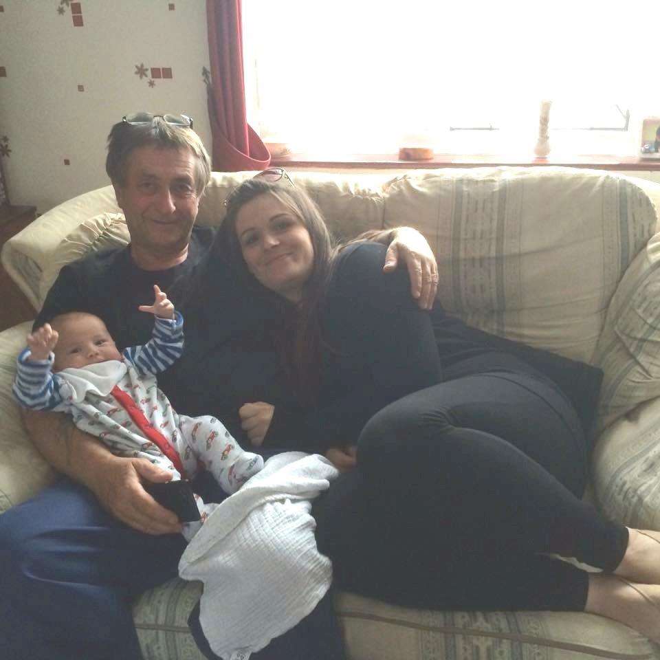 John Westrop with daughter Natalie and his grandson Noah (5249148)