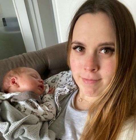 Bethany Power with baby Jayden