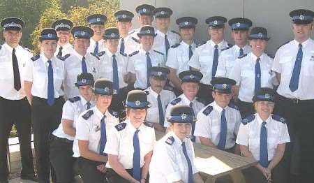 PCSOs work alongside ward constables in an effort improve community life