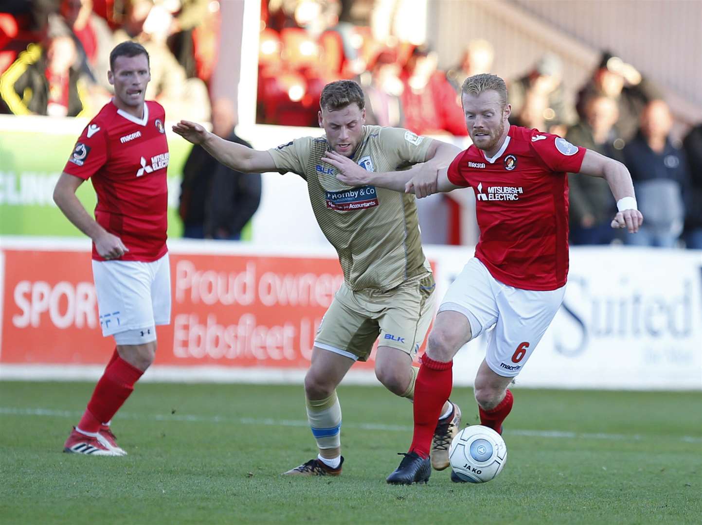 Kenny Clark signed a two-and-a-half-year deal at Dagenham in November Picture: Andy Jones