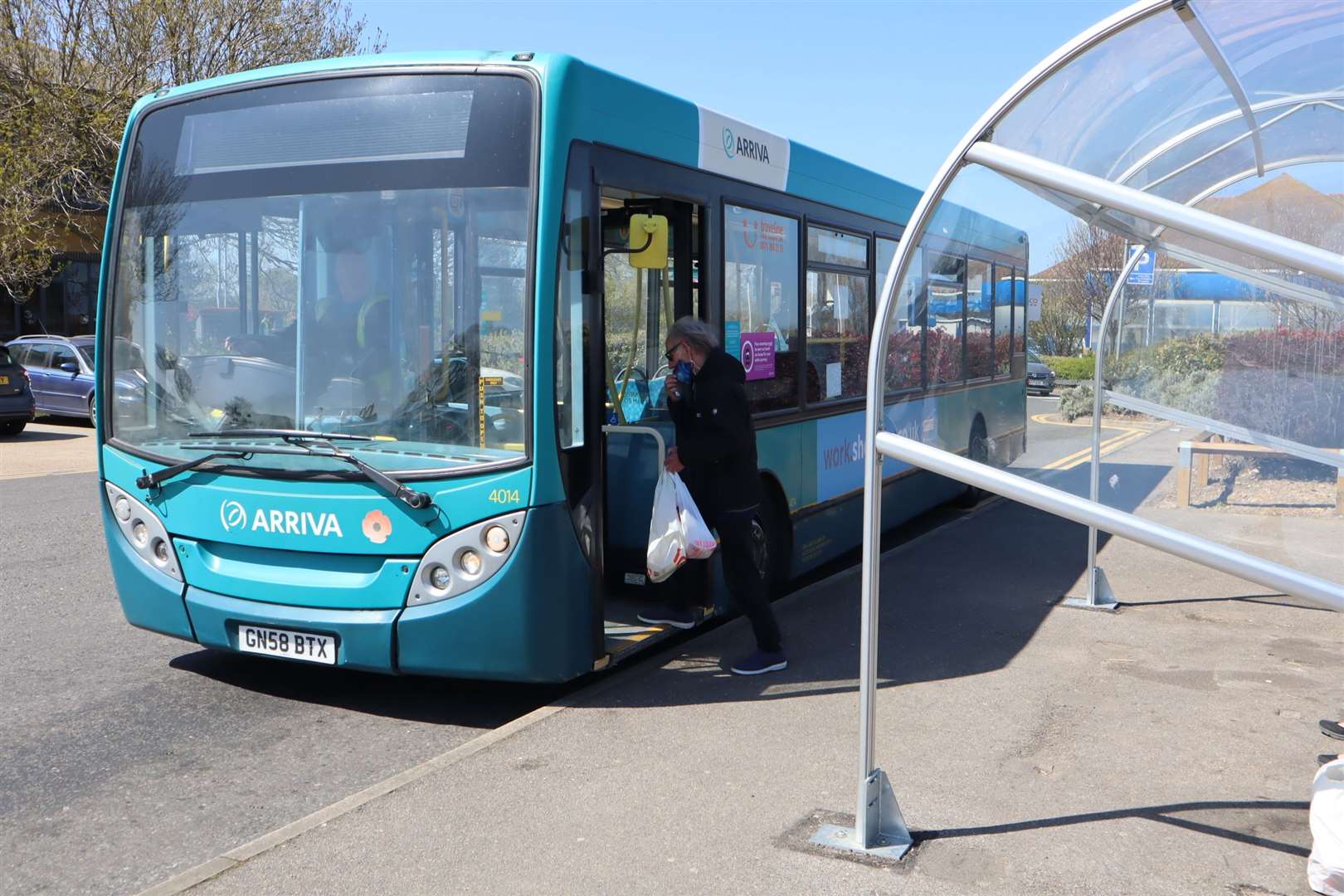 Out with the old - Arriva's blue buses will give way to Chalkwell's red fleet on Sheppey in July
