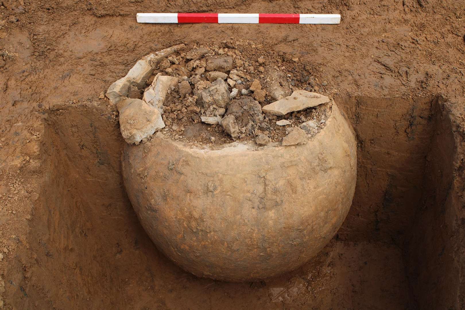 One of the Roman finds at the site