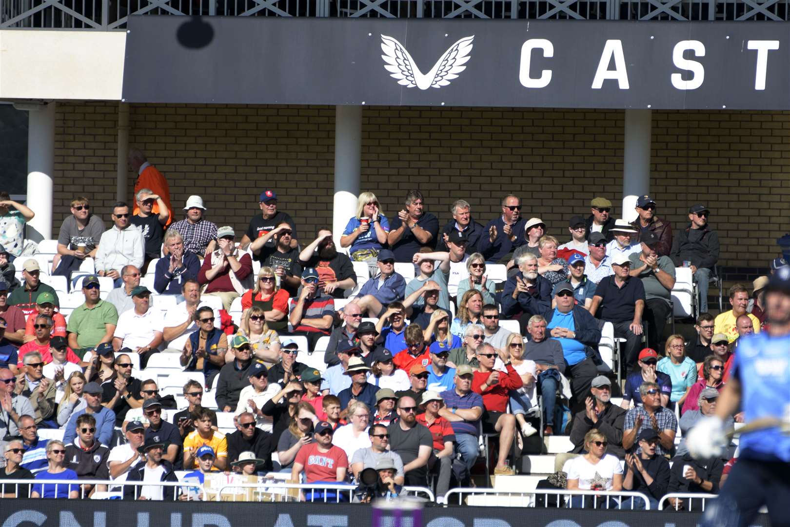 Kent supporters were out in their numbers for the showpiece final at Nottingham's Trent Bridge ground. Picture: Barry Goodwin