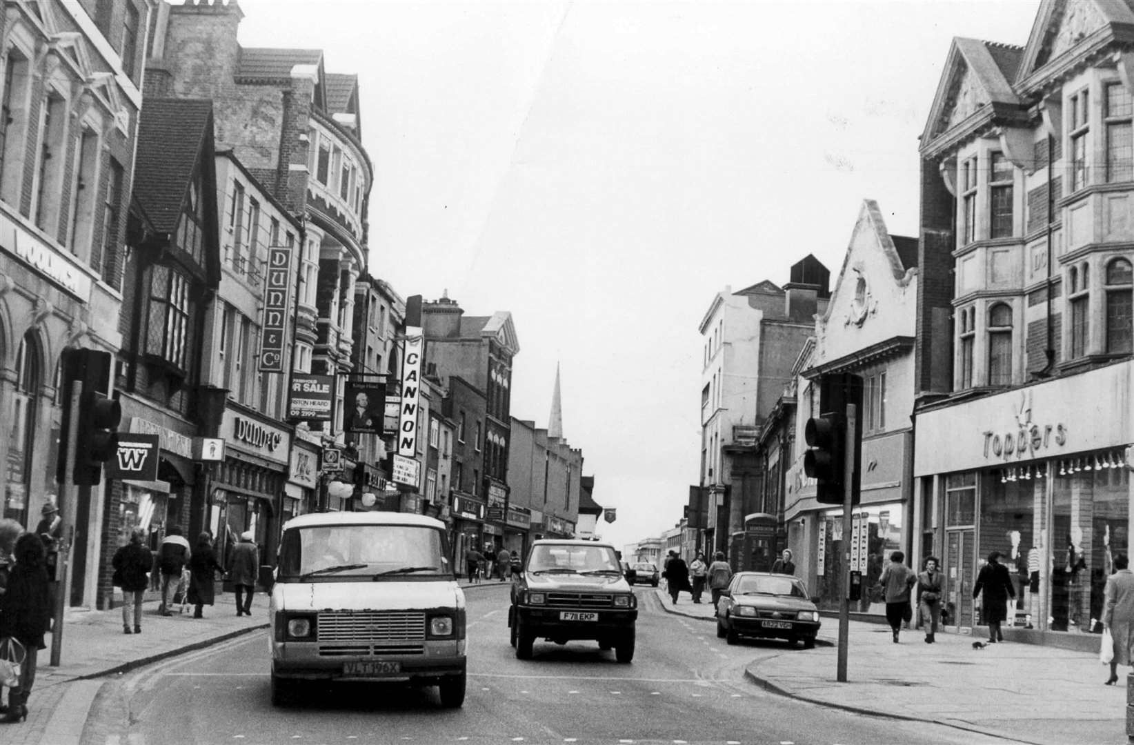 King Street, Gravesend, on March 2 1989