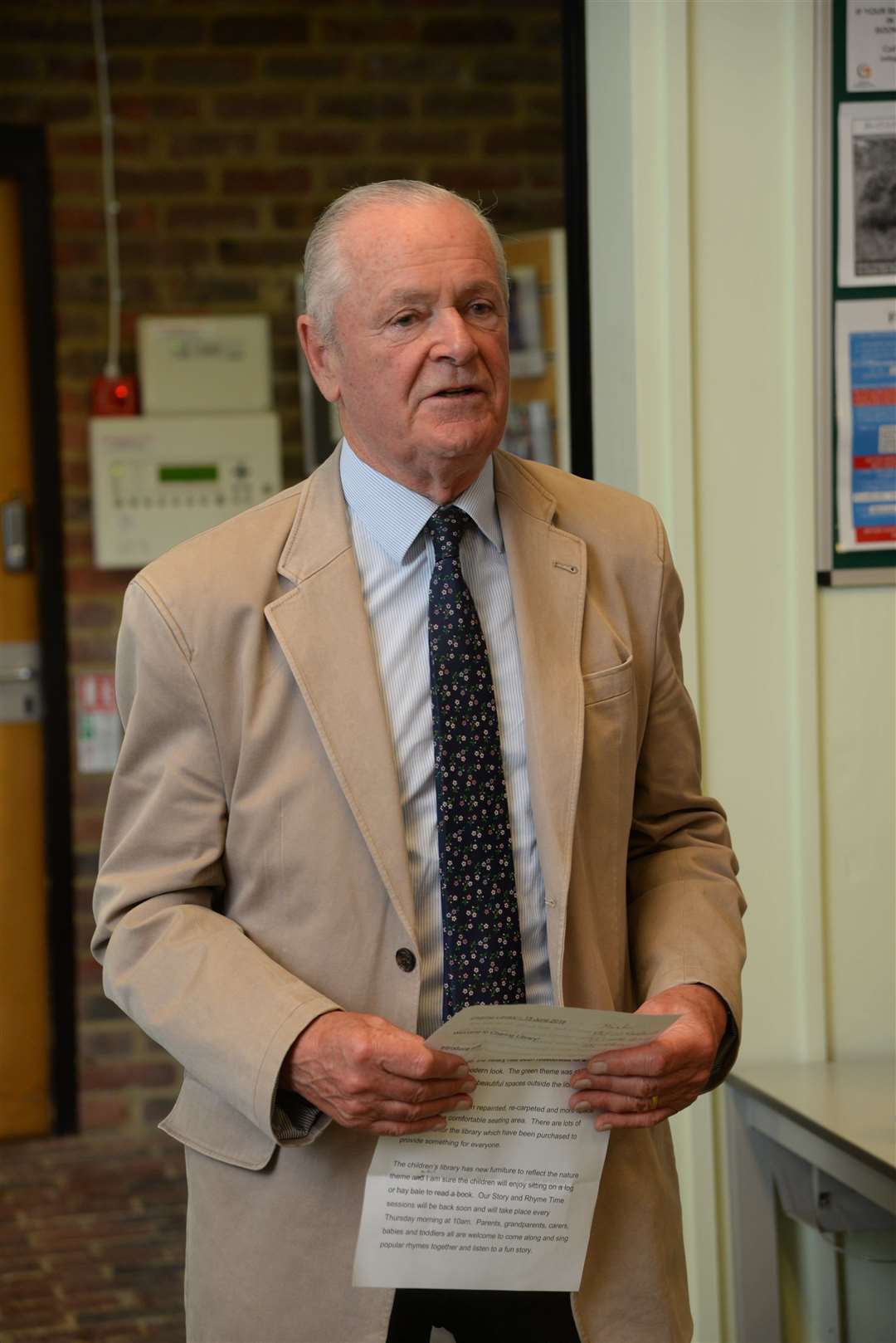 KCC's Cllr Mike Hill. Picture: Chris Davey