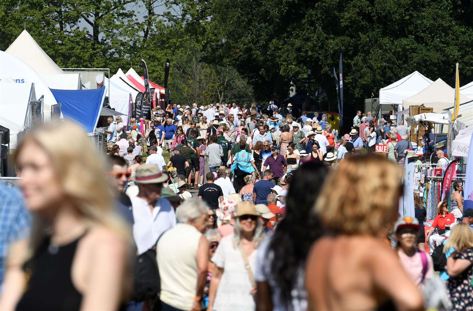 The summer is fast approaching - and with it big crowds flocking to big events and hoping not to spend hours stuck in their vehicles. Picture: Barry Goodwin