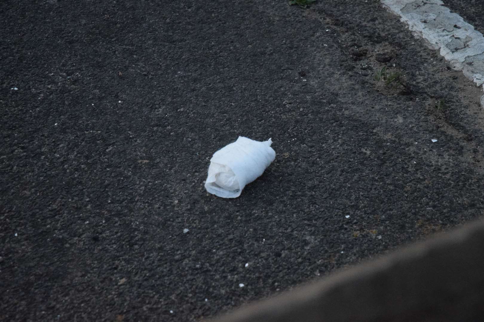 A nappy left in the street Picture: Pd Photography