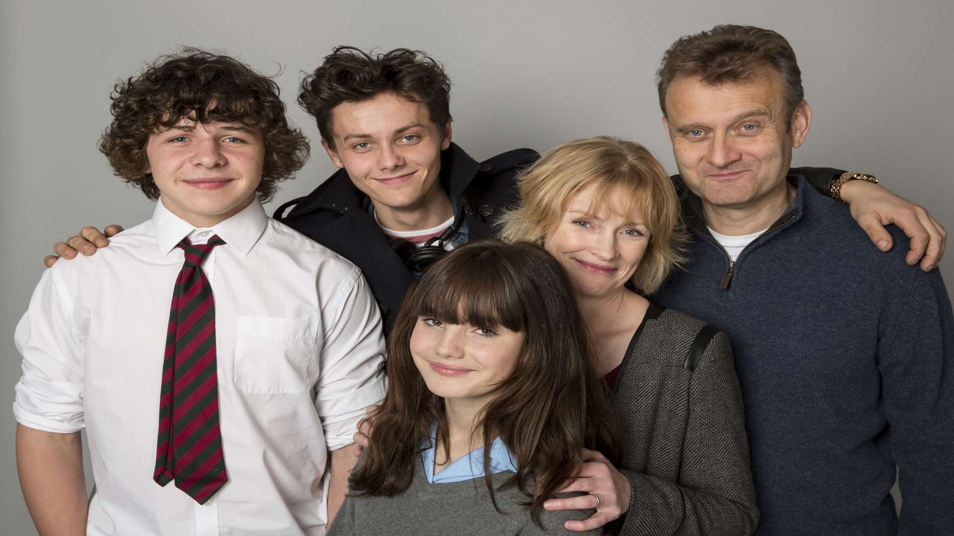 Outnumbered with Hugh Dennis, far right