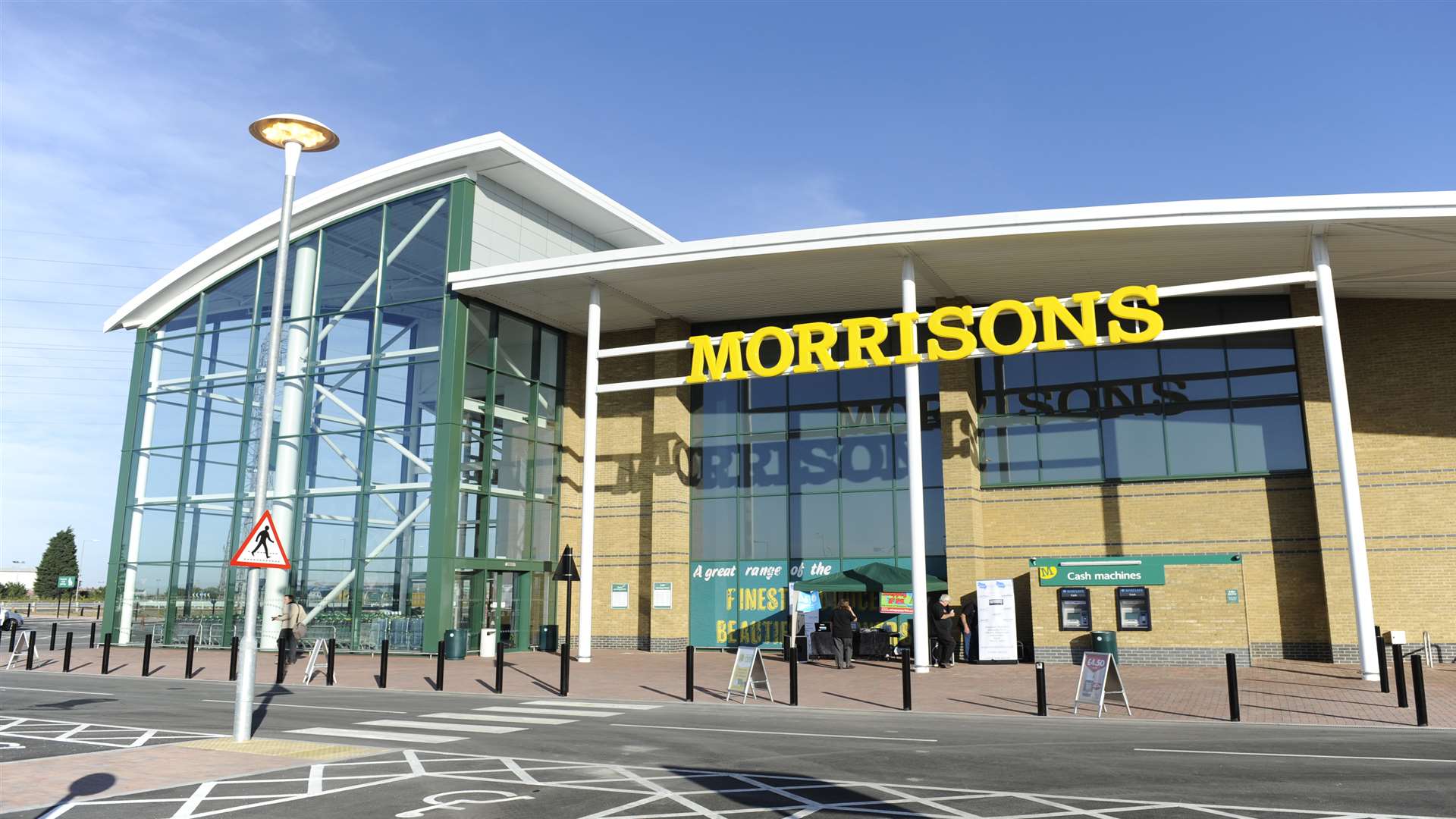Parton worked at Morrisons stores in Sheppey (pictured) and Larkfield