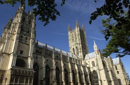 A special ceremony was held at Canterbury Cathedral today