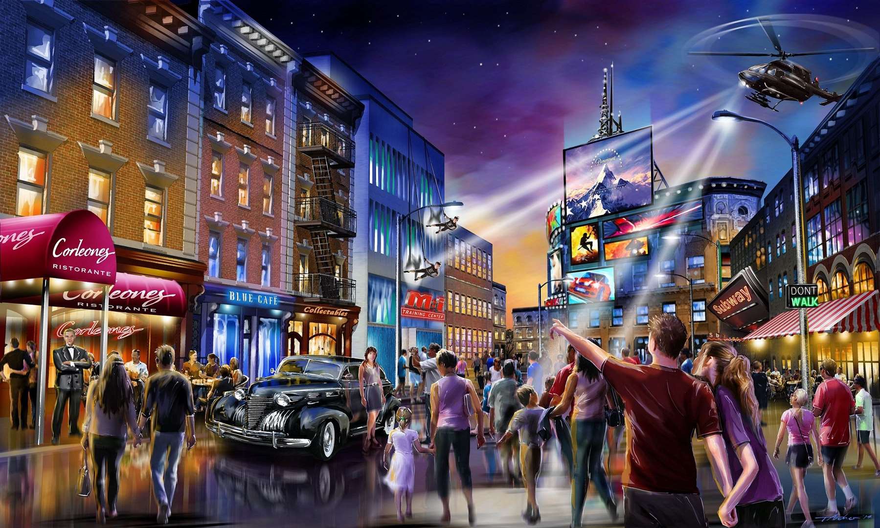 The £5 billion theme park is set to open in 2024