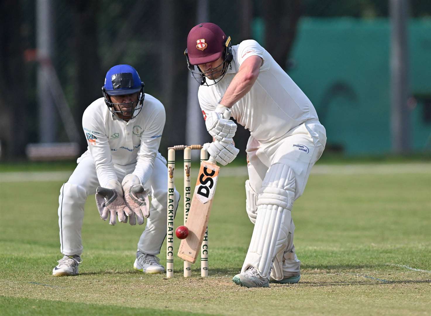 James Thompson hit 44 not out off 100 balls to steer Minster to victory Picture: Keith Gillard