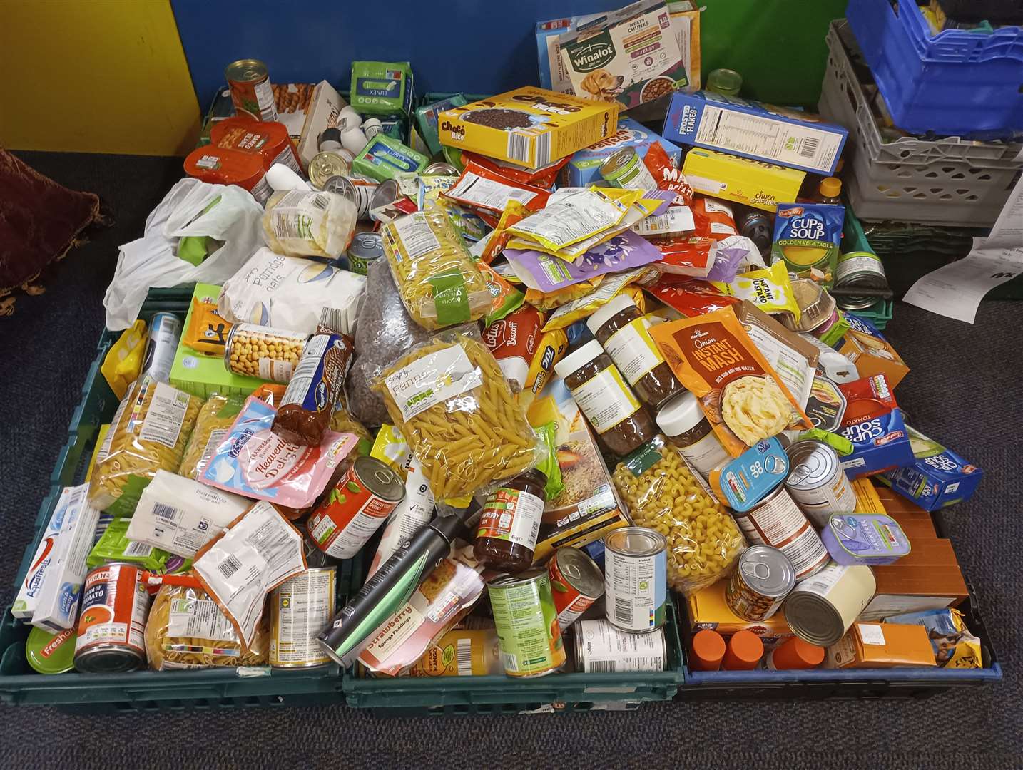 Students will have to sign up for free food packages as many are struggling with the cost of living crisis. Picture: Stock