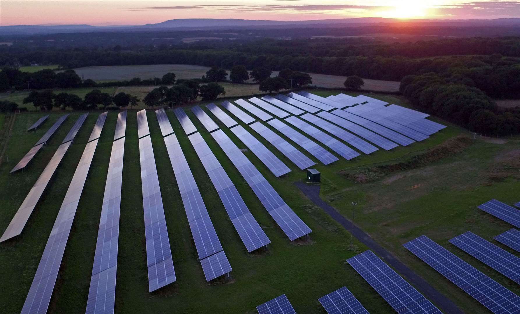Kent County Council has bought a huge solar farm in Somerset. Stock image