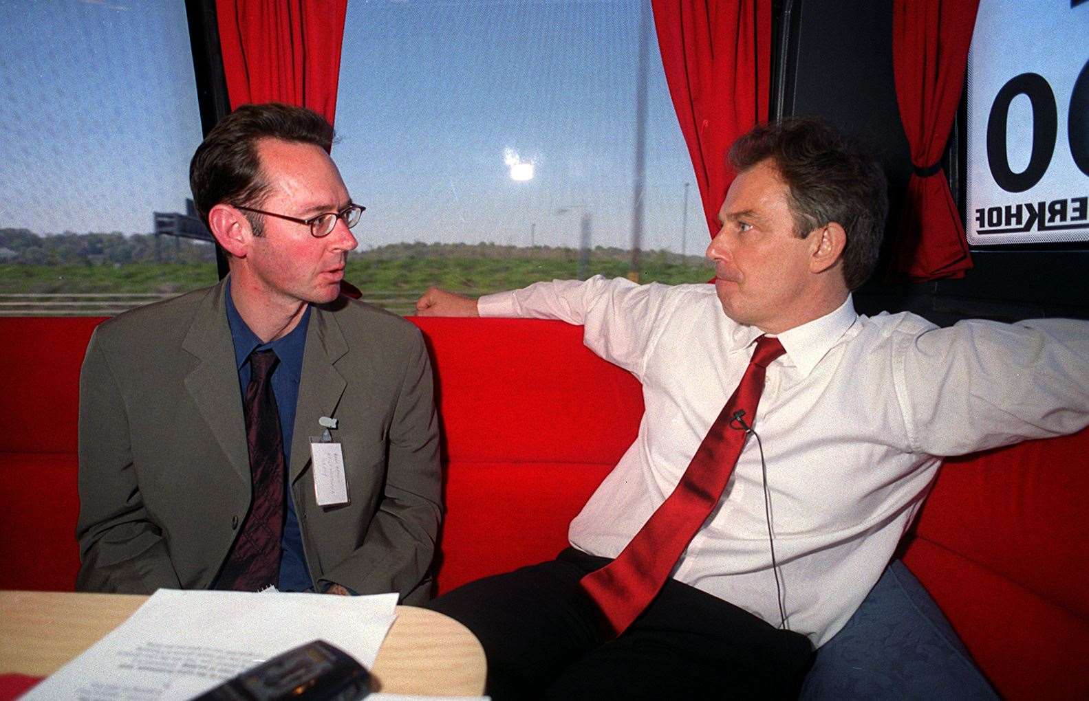 An Exclusive interview for KM's Paul Francis with Tony Blair.