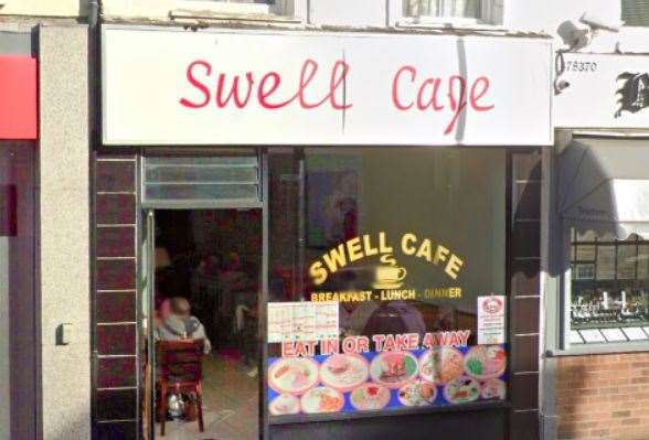 The Swell Cafe in Sittingbourne Town Centre. Picture: Google