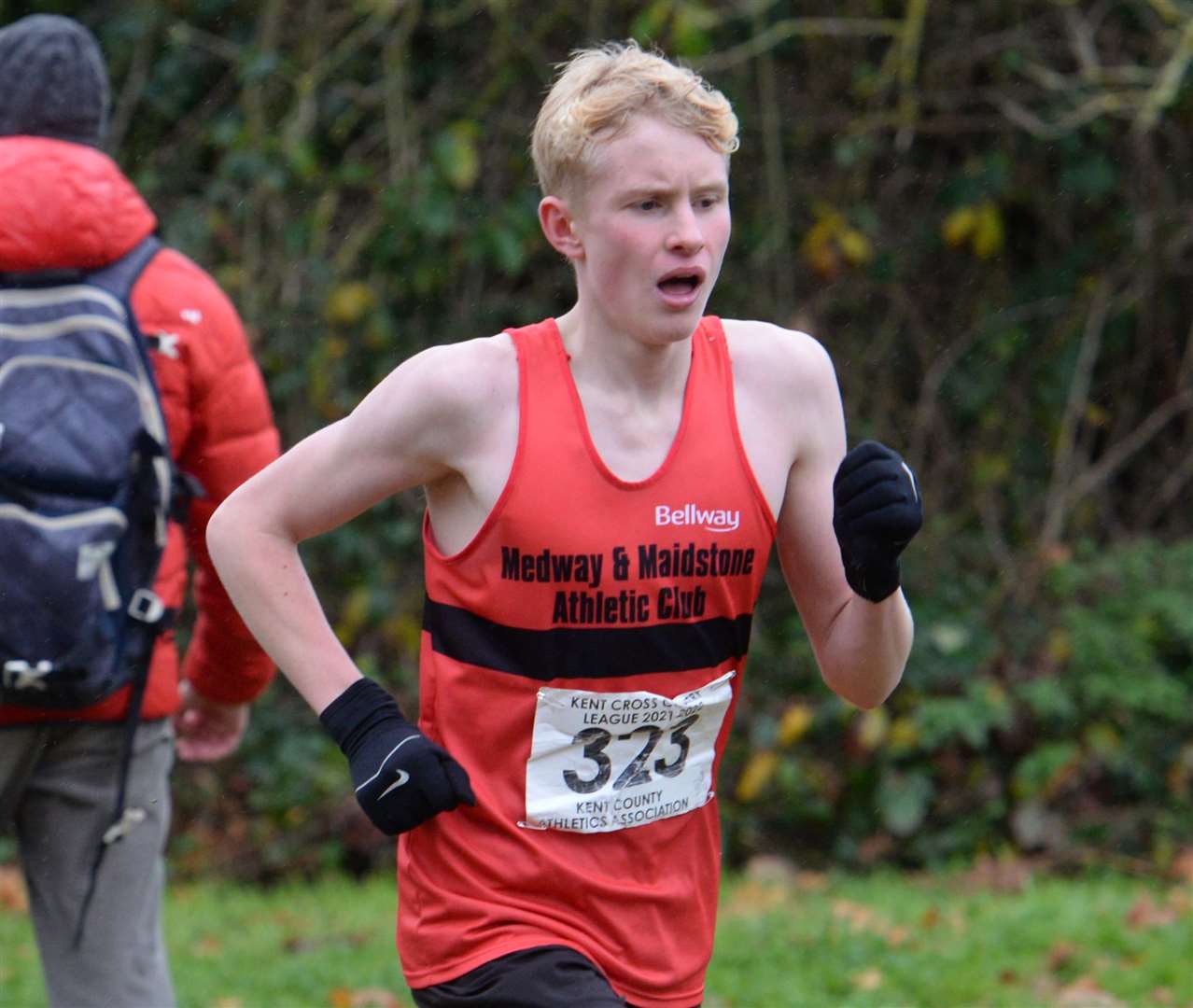 M&M's Franklin Shepherd was best of the rest in the under-15 boys' race. Picture: Chris Davey (53364415)