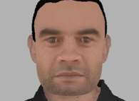 Police released this efit of the man who got out of the car and tried to convince the woman to get in