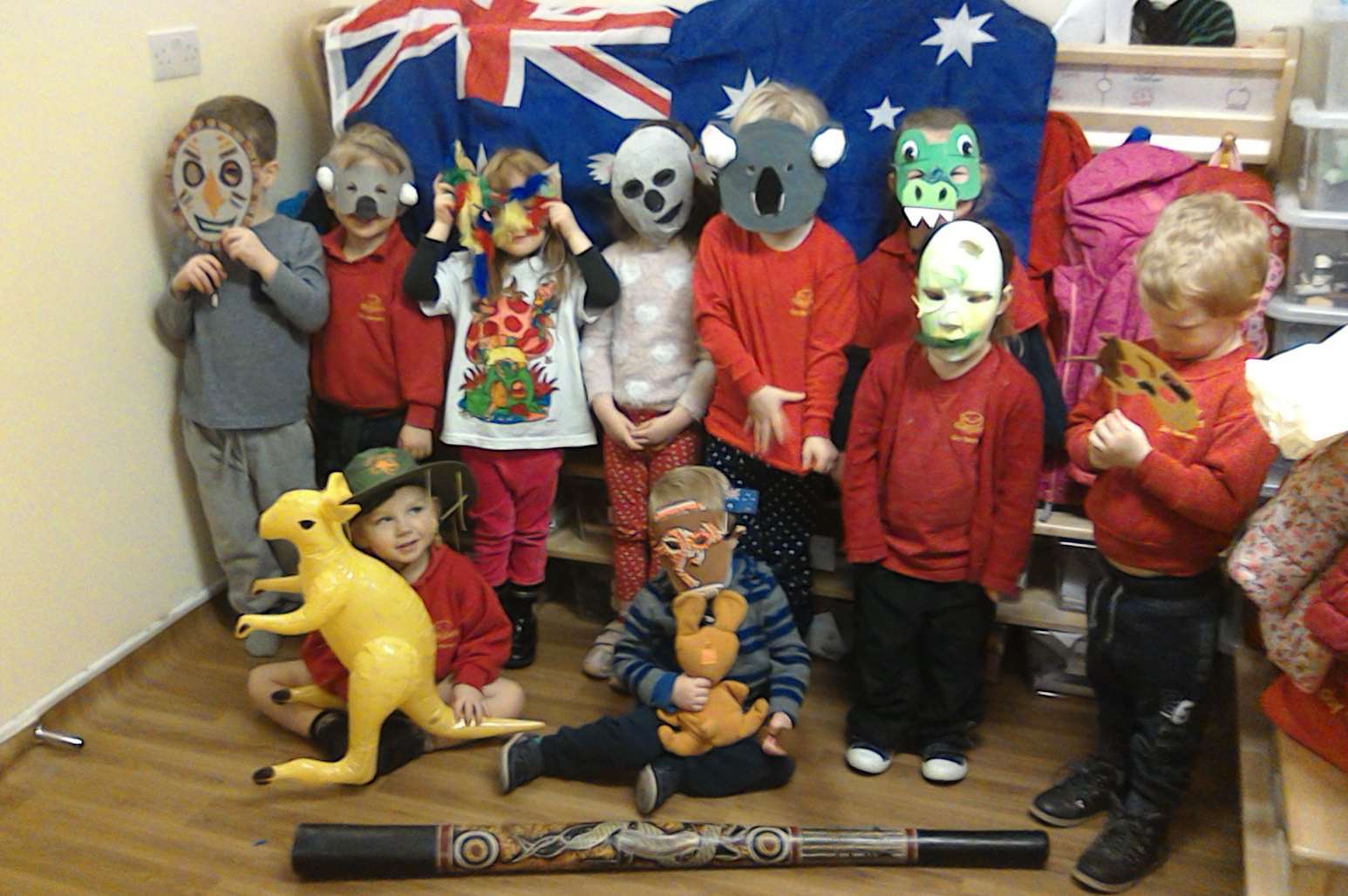Dimples Day Nursery In Dartford Celebrates Australia Day
