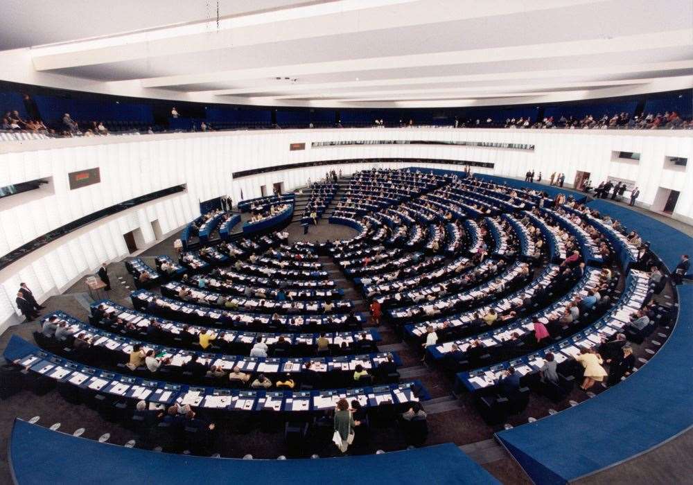 The European Parliament in session